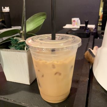 Melted Vinyl Coffee - Iced lavender Ghost - Coffee & Tea Near Me - Brea, California Melted Vinyl Coffee - Iced lavender Ghost - Coffee & Tea Near Me - Brea, California