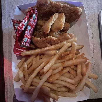 The Brooklyn Monarch - Chicken tenders with fries from snack stand - Music Venues Near Me - Brooklyn, New York The Brooklyn Monarch - Chicken tenders with fries from snack stand - Music Venues Near Me - Brooklyn, New York