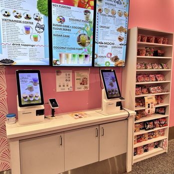 TOMO Tea House - Self serve kioks - Bubble Tea Near Me - Davis, California