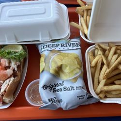 Harborside Grill - Naked Lobster Roll