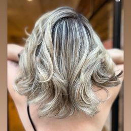 Icy blonde balayage Icy blonde balayage