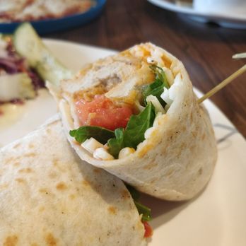 Revelations Cafe - Buffalo wrap with Violife Vegan cheese. - Breakfast & Brunch Near Me - Lutz, Florida
