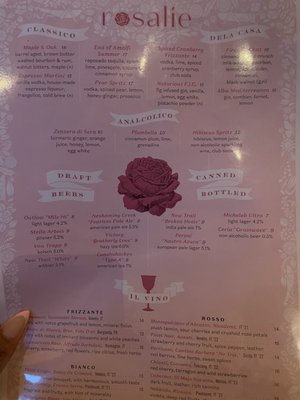Menu photo 1 Rosalie Wayne, PA Menu photo 1 Rosalie Wayne, PA