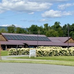 Exterior outside entrance of Brook Hollow Winery - Columbia, New Jersey Exterior outside entrance of Brook Hollow Winery - Columbia, New Jersey
