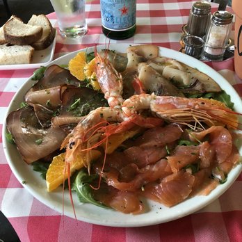 Via Napoli - Tris de Poseidone (Fish Carpacio) - Italian Near Me - Malmö, Alberta