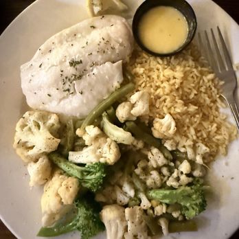 Island Fish - Stuffed Hogfish (crabmeat) with key lime hollandaise sauce. - Seafood Near Me - Marathon, Florida Island Fish - Stuffed Hogfish (crabmeat) with key lime hollandaise sauce. - Seafood Near Me - Marathon, Florida