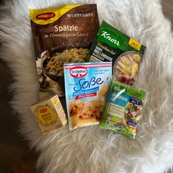 Dried goods and seasonings.