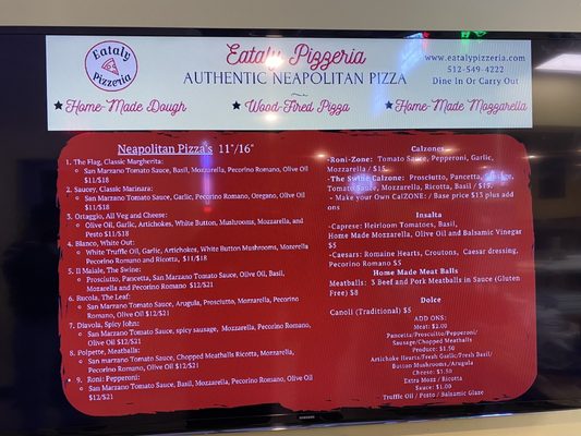 Menu photo 6 GRAZIE Pizzeria Manor, TX Menu photo 6 GRAZIE Pizzeria Manor, TX