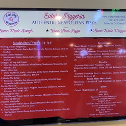 GRAZIE Pizzeria - Menu