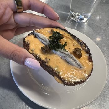 Magpie Cafe - Anchovy Toastette - New American Near Me - Sacramento, California Magpie Cafe - Anchovy Toastette - New American Near Me - Sacramento, California