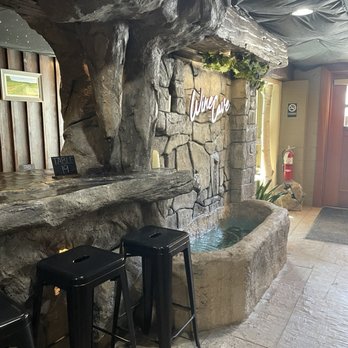 The Wine Cave - Water Feature in Entryway - Wineries Near Me - Allison Park, Pennsylvania