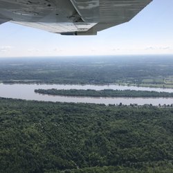 Cardinal Wings Aviation - Looking out during the flight.
