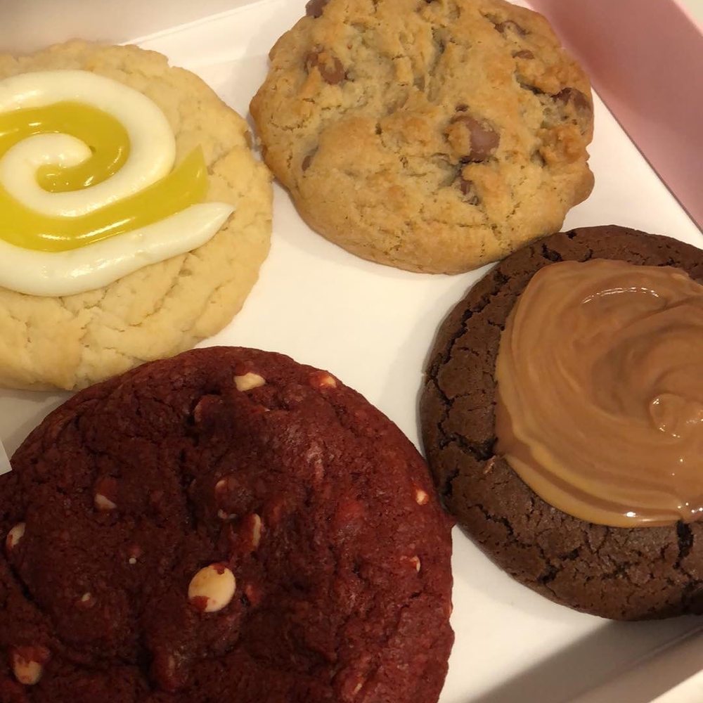 Crumbl - Arcadia - Lemon Chiffon, Chocolate Chip, Red Velvet, Peanut Butter Brownie - Bakeries Near Me - Phoenix, Arizona