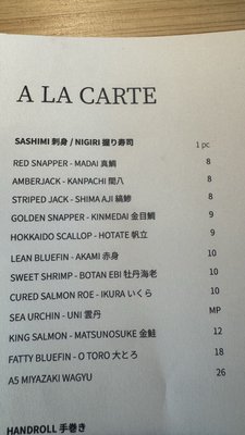 Menu photo 1 Okonori Carmel, IN