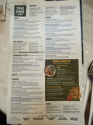 Menu photo 8 True Food Kitchen Las Vegas, NV