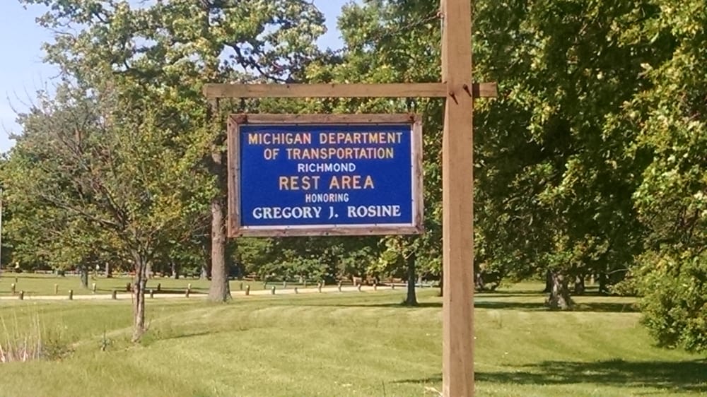 RICHMOND REST AREA Updated July 2024 I94 Westbound 251 Mm, Casco