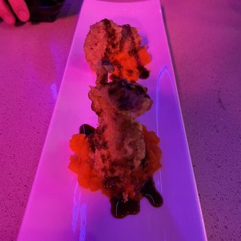 Here Fishy Fishy - 5. Carrot Puree Soft Shell Crab* - Sushi Bars Near Me - Los Angeles, California