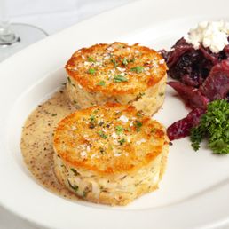 Double Pan Seared Crab Cakes