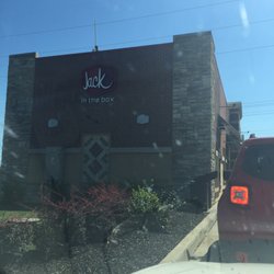 Jack in the Box - If you make the mistake of pulling in the drive through you'll get to enjoy this view for quite a while.