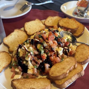 Roma Italiano Ristorante - Bruschetta, I asked for the balsamic glaze to be put on top - Italian Near Me - Duluth, Georgia Roma Italiano Ristorante - Bruschetta, I asked for the balsamic glaze to be put on top - Italian Near Me - Duluth, Georgia
