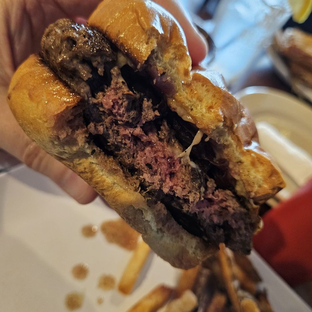 Elk burger Elk burger