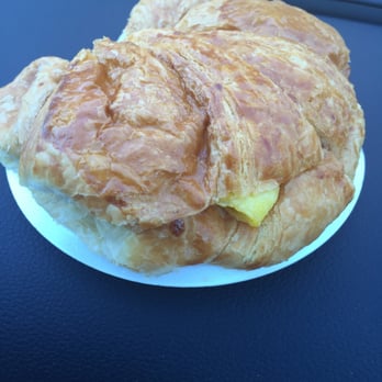 Circle Donuts - Sausage egg and cheese croissant - Donuts Near Me - Long Beach, California