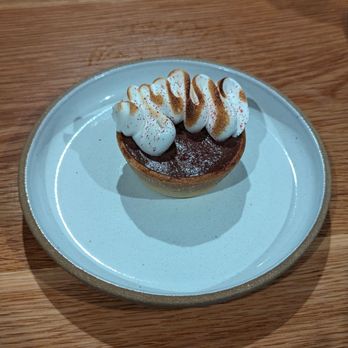 Heritage - Chocolate tart. - Modern European Near Me - Long Beach, California Heritage - Chocolate tart. - Modern European Near Me - Long Beach, California