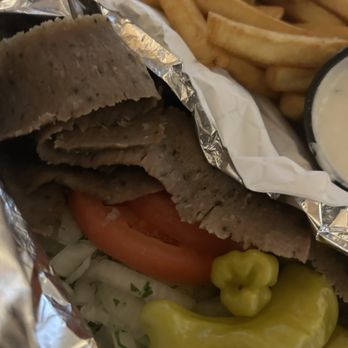Hub's Restaurant - Gyro with all the trimmings. Absolutely fire!! - Barbeque Near Me - Skokie, Illinois Hub's Restaurant - Gyro with all the trimmings. Absolutely fire!! - Barbeque Near Me - Skokie, Illinois