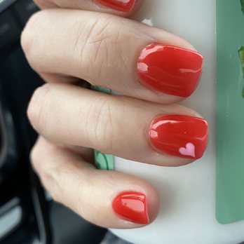 125 Nail Studio - Perfect Valentine's Day nails!!! I love this place - so much! Friendliest staff...very talented - Nail Salons Near Me - Epping, New Hampshire