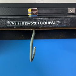 Poolies - Wi-Fi password
