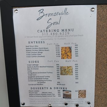 Bronzeville Soul - Soul Food Near Me - Chicago, Illinois