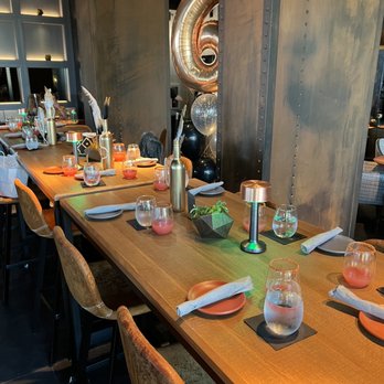 1Watson - Our inside table - Cocktail Bars Near Me - San Antonio, Texas
