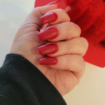Queen Spa - Valentine's day inspired red matte nails. By the one and only Mazy - Skin Care Near Me - Austin, Texas Queen Spa - Valentine's day inspired red matte nails. By the one and only Mazy - Skin Care Near Me - Austin, Texas