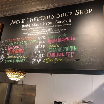 Uncle Cheetah's Soup Shop - Soup Near Me - Grand Rapids, Michigan