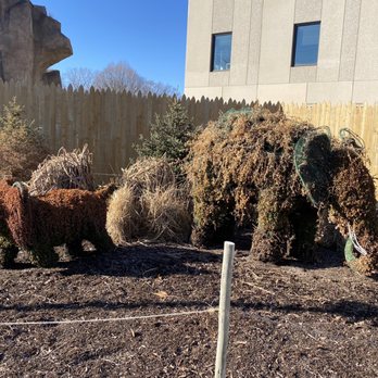 Milwaukee County Zoo - Cute elephant topiary - Zoos Near Me - Milwaukee, Wisconsin