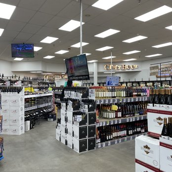 Brown Bag Liquor - Great price on 1.75 L of Jim Beam Bourbon in the middle row for just $23.99! Think "Bourbon Cranberries!" - Beer, Wine & Spirits Near Me - Olathe, Kansas Brown Bag Liquor - Great price on 1.75 L of Jim Beam Bourbon in the middle row for just $23.99! Think "Bourbon Cranberries!" - Beer, Wine & Spirits Near Me - Olathe, Kansas