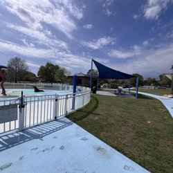 Torcaso Park - Splash pad area and playground area