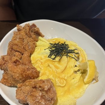 Ojiya - takana fried rice w/ fluffy egg and fried chicken - Japanese Near Me - Torrance, California Ojiya - takana fried rice w/ fluffy egg and fried chicken - Japanese Near Me - Torrance, California