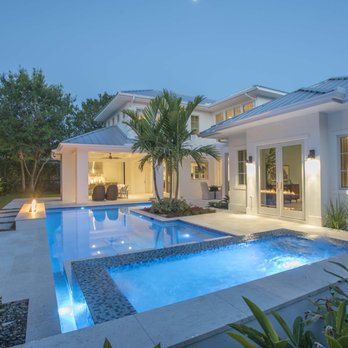 Frontier Custom Homes - pool and patio - General Contractors Near Me - Naples, Florida