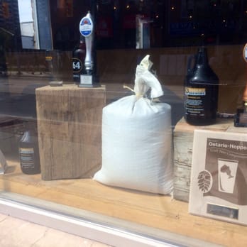 Duggan's Brewery - Tools of the trade in the front window. - Breweries Near Me - Toronto, Ontario
