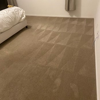 Dave's Rapid Dry Carpet Cleaning - Master bedroom. I had already stepped on it prior to taking picture - Carpet Cleaning Near Me - Riverside, California