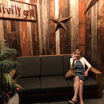 Firefly Grill - Seating area near front door of restaurant. - Steakhouses Near Me - Effingham, Illinois