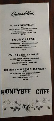 Menu photo 3 Honeybee Cafe Manheim, PA