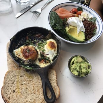 Bluestone Lane West End Café - Breakfast Bowl (Vg) Green Baked Eggs (Vg) - Coffee & Tea Near Me - Washington, DC, District of Columbia Bluestone Lane West End Café - Breakfast Bowl (Vg) Green Baked Eggs (Vg) - Coffee & Tea Near Me - Washington, DC, District of Columbia