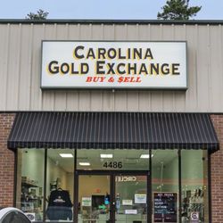 Carolina Gold Exchange - Storefront of Carolina Gold Exchange, 4486 Socastee Blvd, Myrtle Beach, SC - trusted gold, silver, and rare coin dealer.