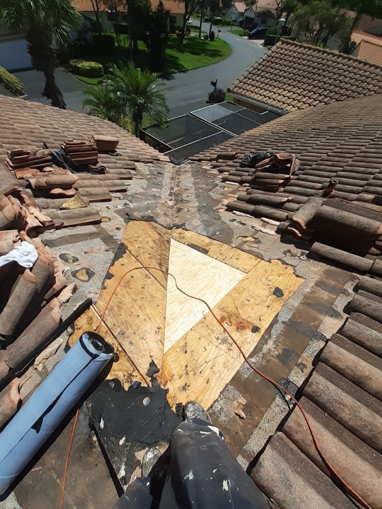 Slide of Rowan roofing