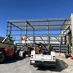 Five Star Steel - Start of building install