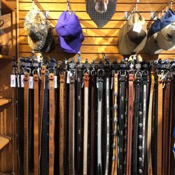Canyon Square - Nice selection of belts