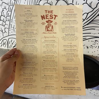The Nest - Menu - Waffles Near Me - Ojai, California The Nest - Menu - Waffles Near Me - Ojai, California