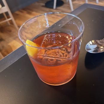 Vinai - Smokey Mountain cocktail - bitter forward from the Campari, lots of fun flavors beyond that. - New American Near Me - Minneapolis, Minnesota Vinai - Smokey Mountain cocktail - bitter forward from the Campari, lots of fun flavors beyond that. - New American Near Me - Minneapolis, Minnesota